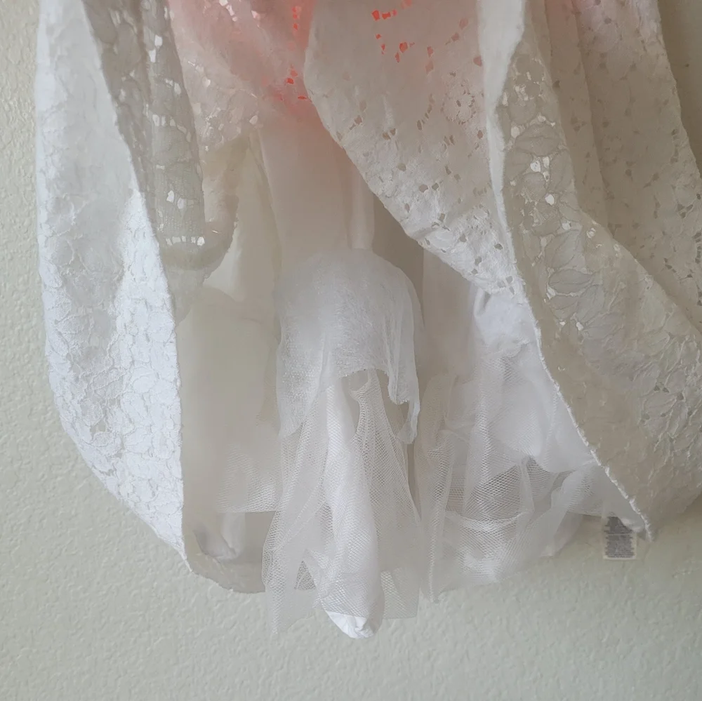Oshkosh B'gosh White Lace Dress Size 6